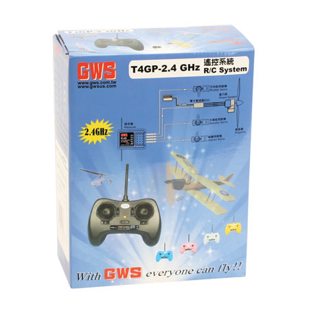 GWS 4-Channel Transmitter and Receiver 2.4GHz MD2 