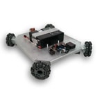 Prebuilt Programmable Quad-Wheel Omni-Directional Vectoring Robot - IG32 SB