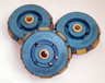 Set of 3 single row Omni wheels