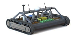 SuperDroid Robots Tracked RemCAT Rendering