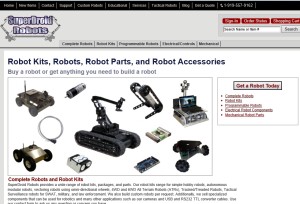 New look for SuperDroidRobots.com