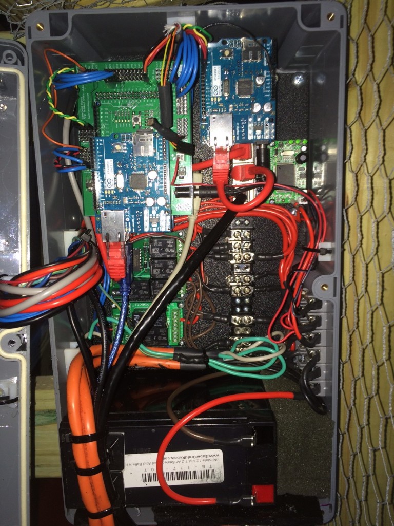 chicken-coop main controls layout