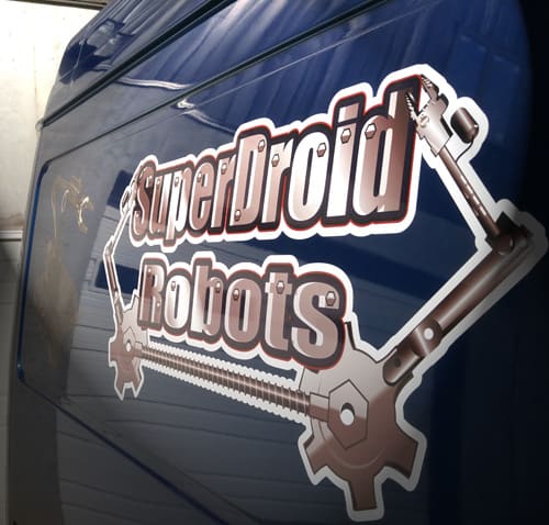 SuperDroid Mobile Support Vehicle