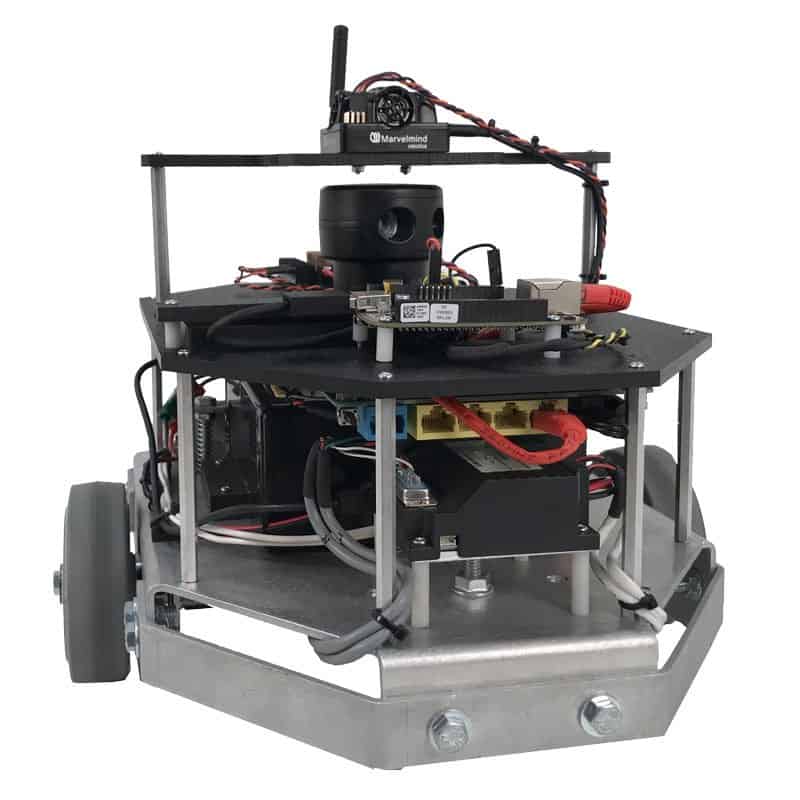 Programmable Autonomous Mini-IPS Robot