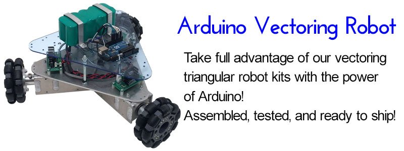 IG32 Arduino Vectoring SuperDroid Robots Programmable