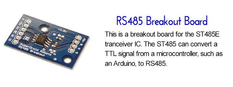 SuperDroid Robots RS485 Breakout Board