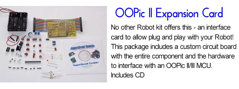 SuperDroid Robots OOPic II Expansion Card 