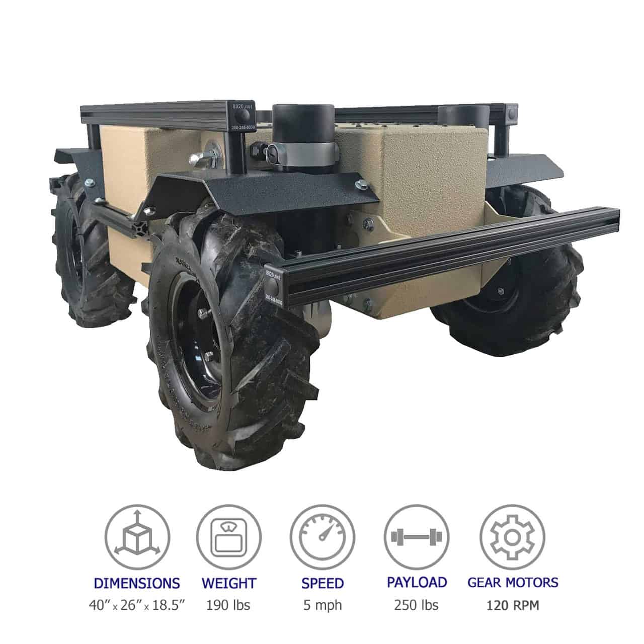 NEW Heavy Duty Enclosed Robot