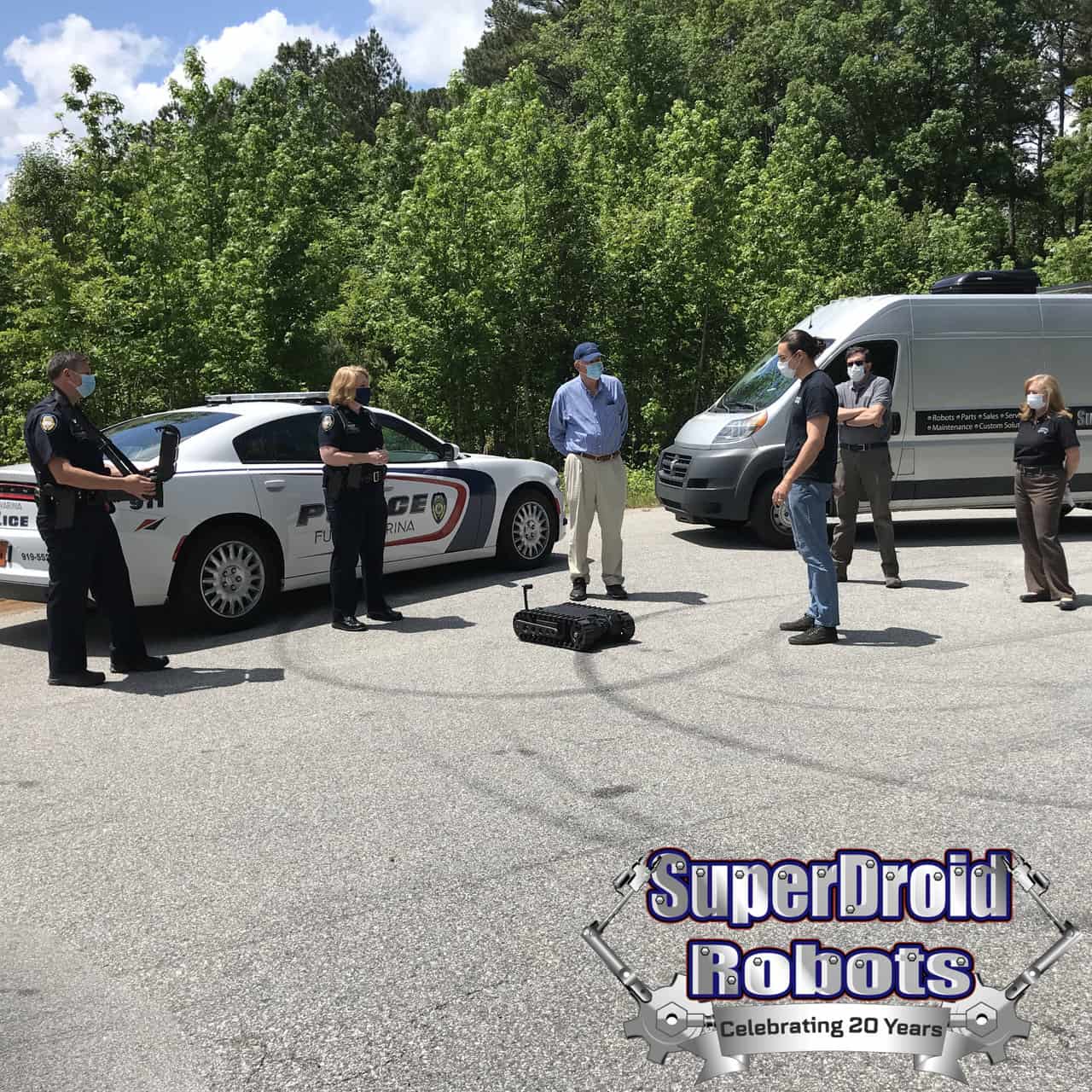 SuperDroid Robots Donates Tactical Robot to Local Police Department