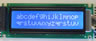 2x16 Parallel LCD Neg Mode w/ white LED backlight