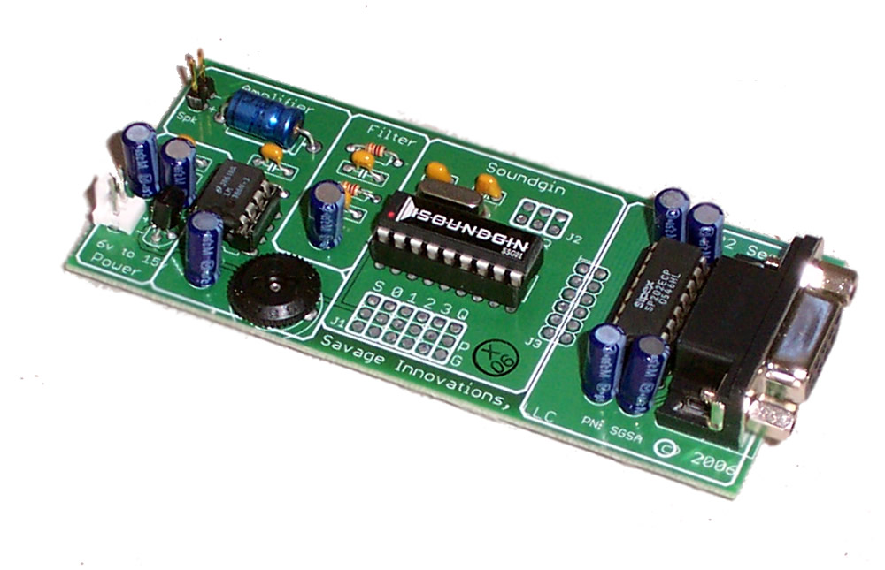 SoundGin Sound Synthesizer and Development Board