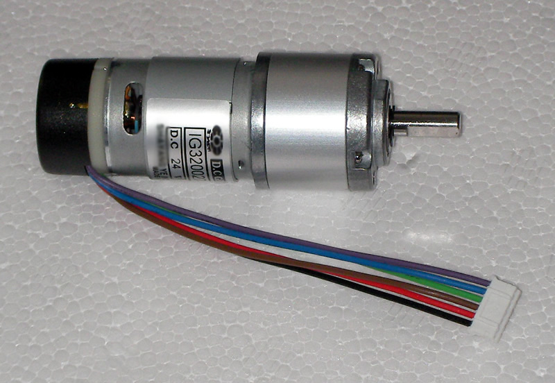 IG32 24VDC 195 RPM Gear Motor with Encoder
