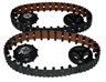 LT2 Pair of Tracks and Wheel Set - Standard Tread