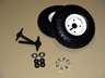 ATR Wheel and Shaft Set Pair 12mm bore - 10 inch pneumatic