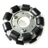 4 inch Nexus Robot Double Aluminum Omni Wheel w/ Bearing Rollers