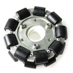 4 inch Nexus Robot Double Aluminum Omni Wheel w/ Bearing Rollers