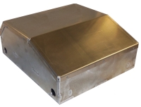 All Terrain Enclosed Robot Welded Aluminum Chassis for 42mm Motors