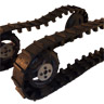 LT2 Pair of Molded Spliceless Tracks and Wheel Set - Generation 4