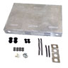 Welded Aluminum Heavy Duty 4WD Vectoring Robot Chassis - IG52 DB