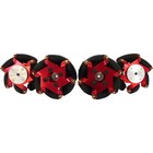 2.125 inch FingerTech Robot Mecanum Wheels with hubs - Set of 4