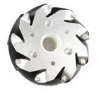 4 inch Nexus Mecanum Wheels - Plastic Sleeve Bearing - Set of 4