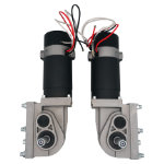 320 Watt 24VDC 120 RPM Wheel Chair Motor Pair with Electric Brake