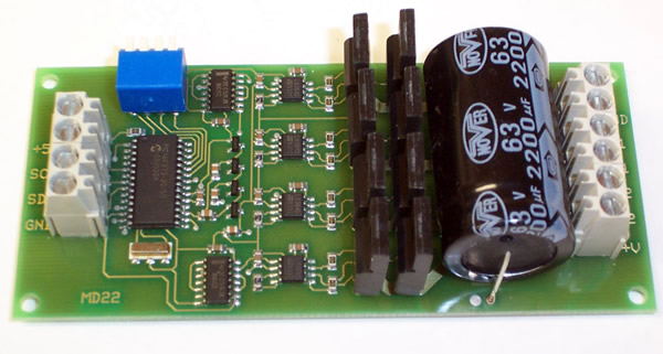 MD22 Devantech Dual Motor Driver