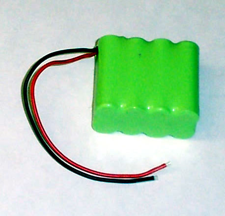 9.6V 1500 mAHr NiMH 2x4 Battery Pack