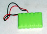 7.2V 2200 mAHr NiMH 1x6 Battery Pack