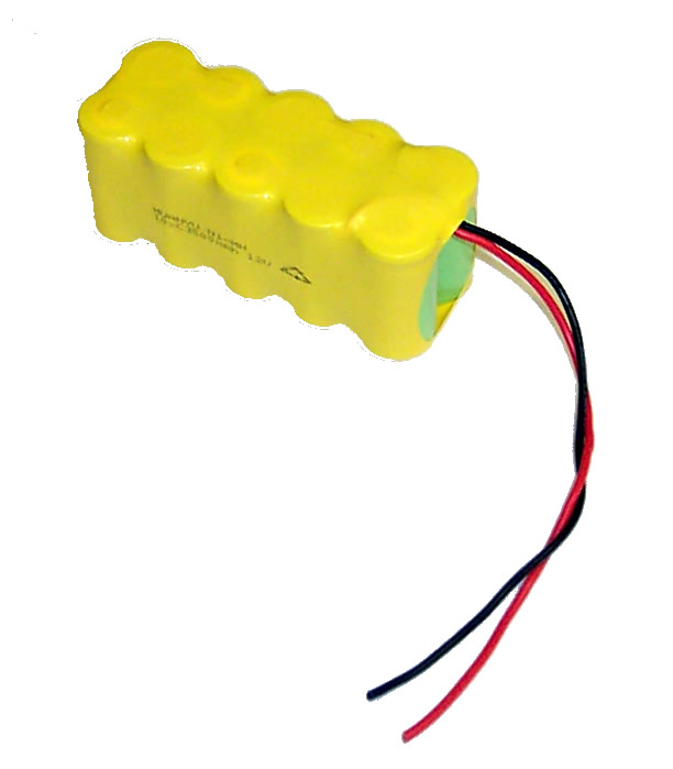 12V 4000 mAHr NiMH 2x5 Battery Pack