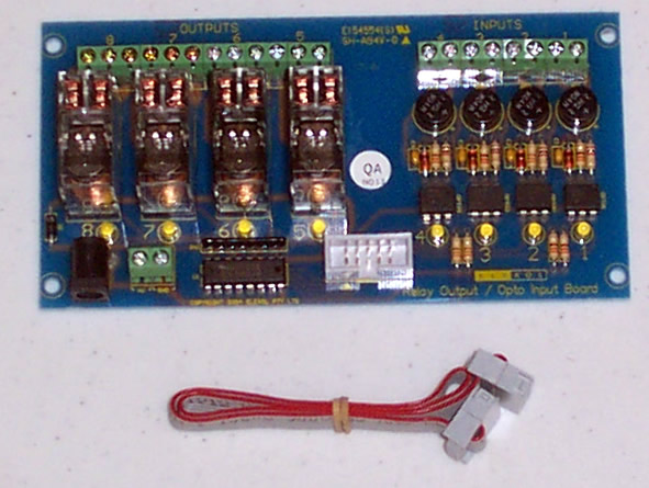 I/O Relay and Opto Iso Combo Board