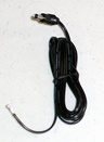 Straight 2.1mm Power Plug with 6ft of wire