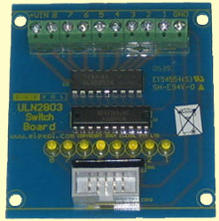 IO 24 ULN2803 Switch Board