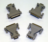Serial Adapter DB9F to DB25F with Thumbscrews