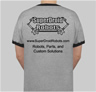 SuperDroid Robots Ring Neck T-Shirt