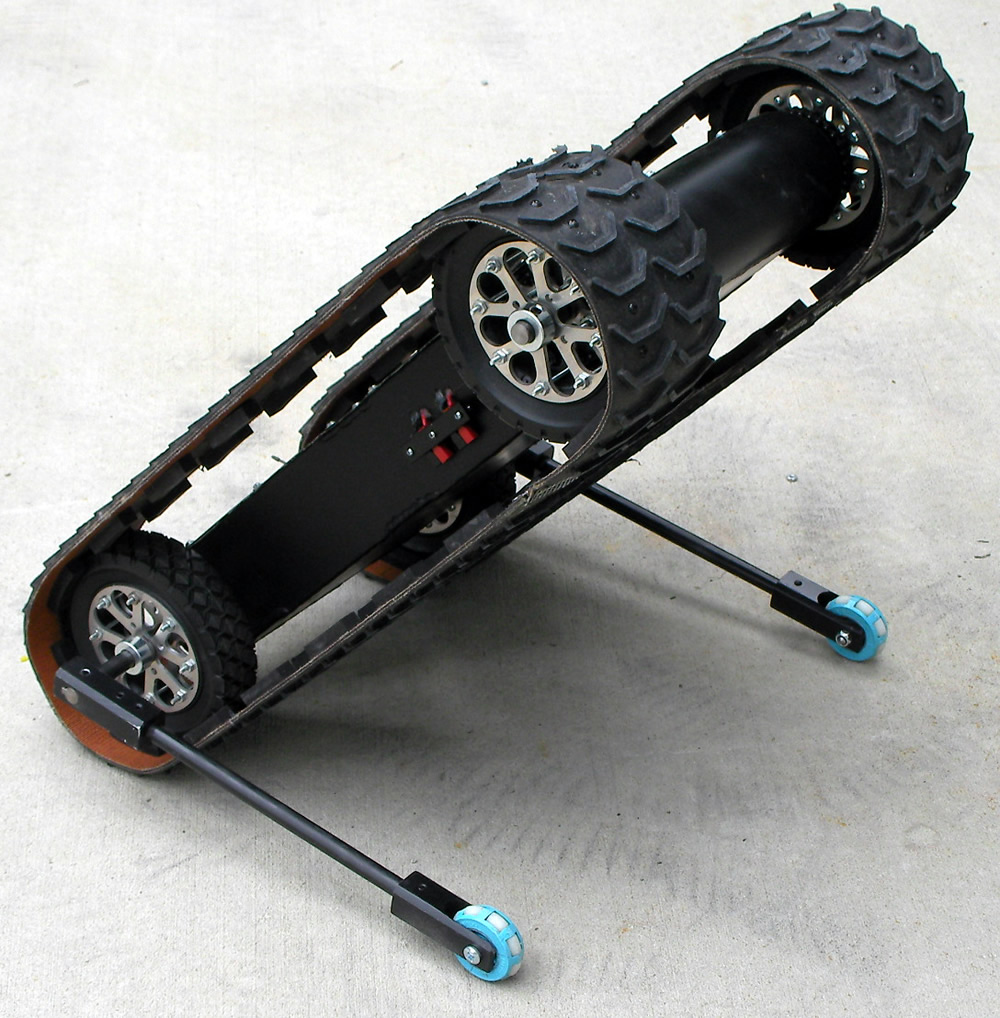 LT-F Tracked Robot with Flipper-Stabilizer Arm Kit