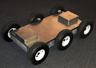 6WD Custom Assembled Robot with 10 inch tires - SOLD