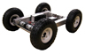 4WD Custom Length Assembled Robot with 10 inch tires