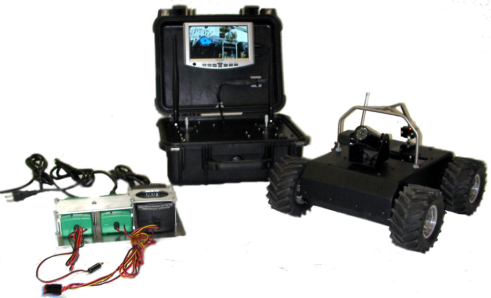 UM4 Complete Surveillance Robot Kit - Pkg 2