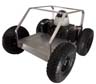 4WD WiFi Controlled Mobile Robot with PTZ Dome Camera - IG42
