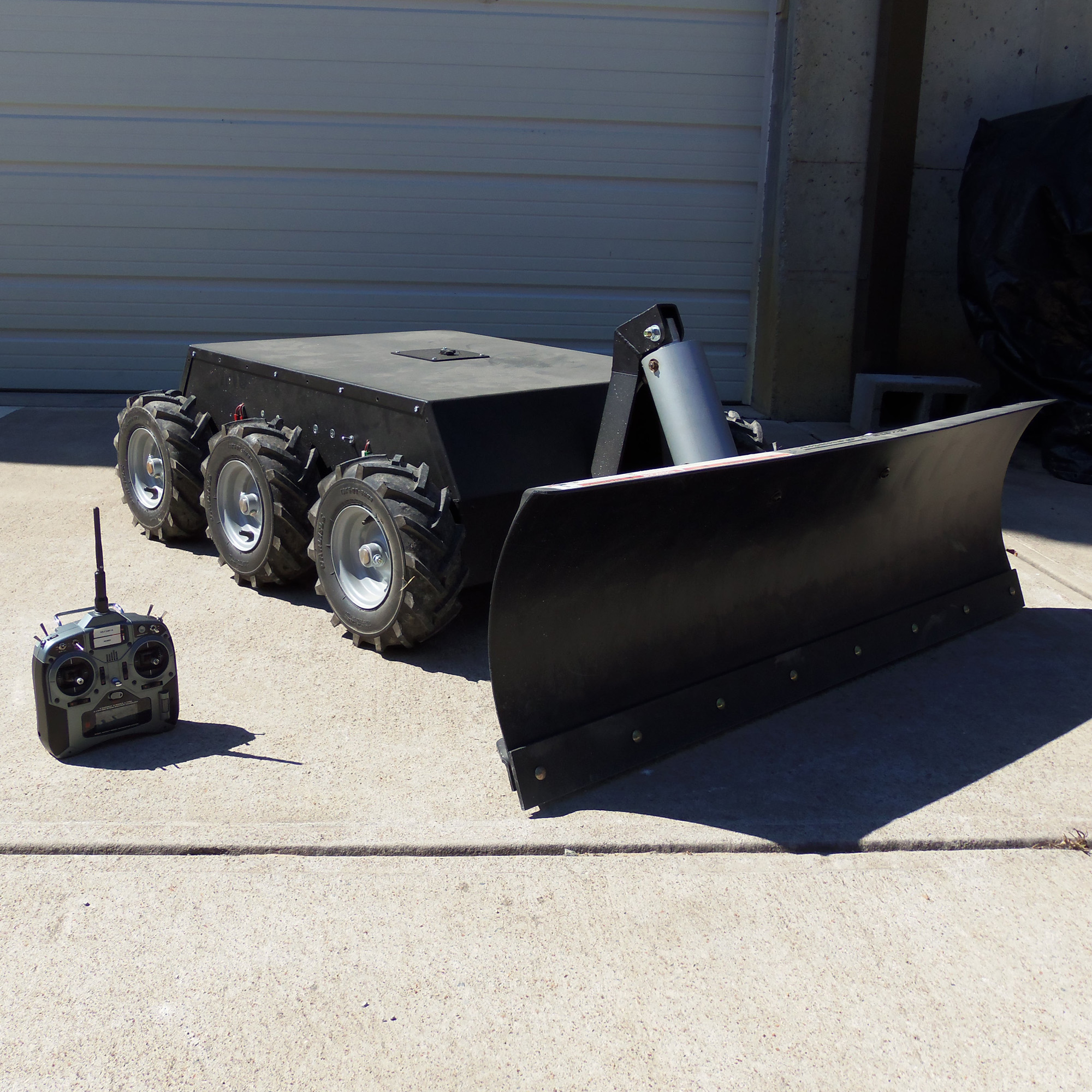 remote control snow plow
