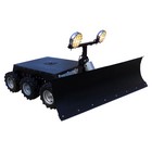 CUSTOM RC 6WD Robot with Snow Plow - SOLD