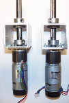 Used IG32P 24VDC 075 RPM Gear Motors with Custom Housing and Encoders (Set of 2)