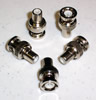 BNC(M) to RCA(F) adapters - Set of 5