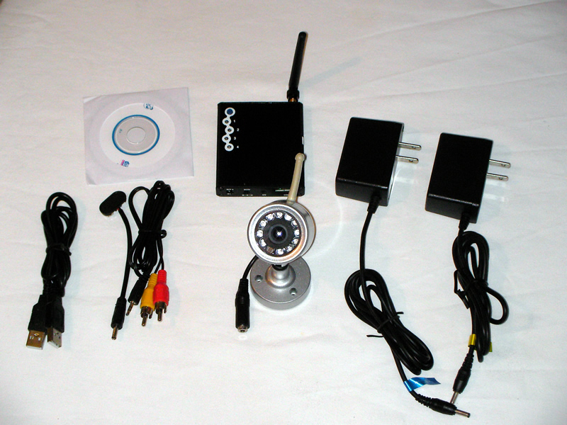 Multi-Channel 2.4GHz Wireless IR Camera with USB
