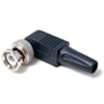 Solderless Right-Angle Male BNC Plug