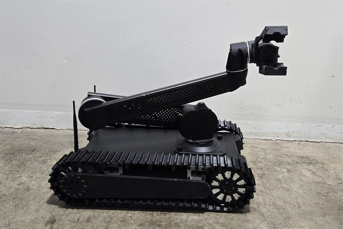 Front side view of the Bulldog gripper