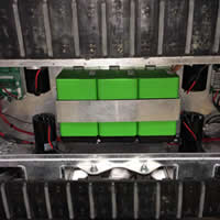 Three LiFEPO4 Batteries and Controls
