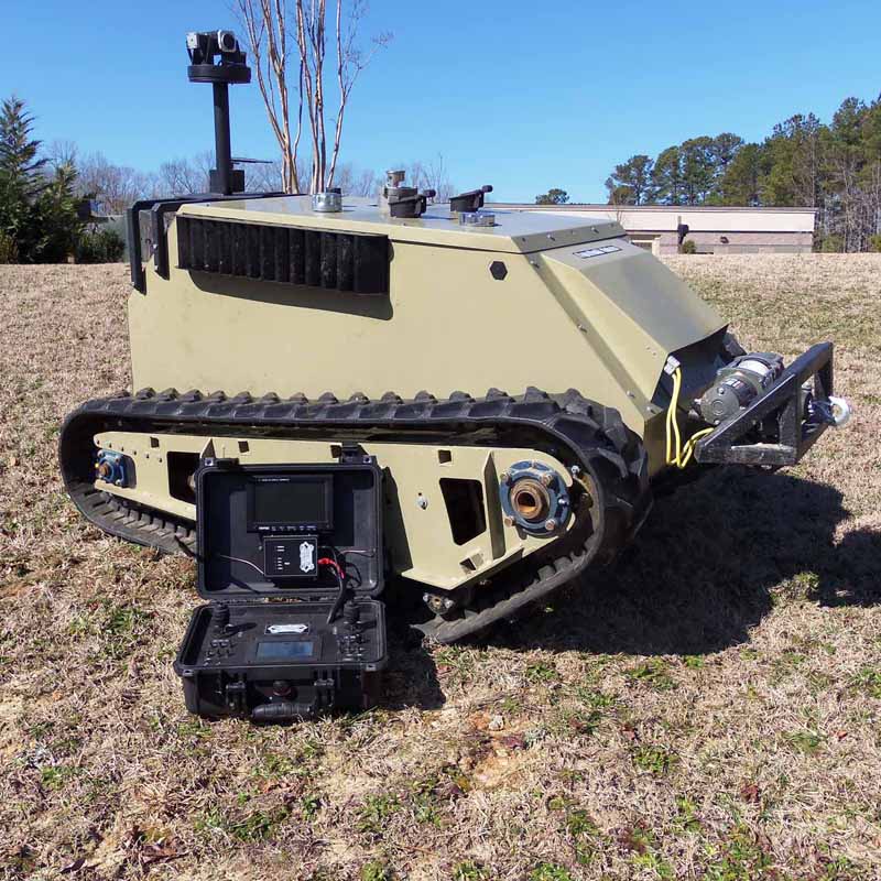 large tracked robot chassis