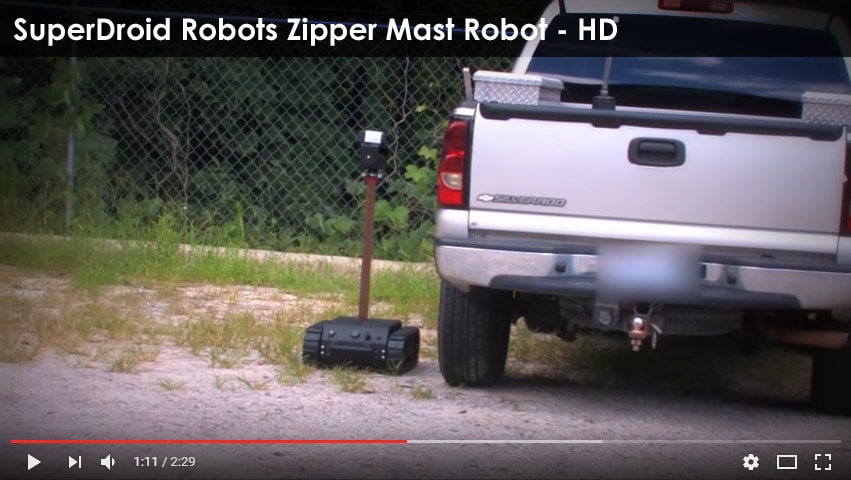 ZipperMast Robot